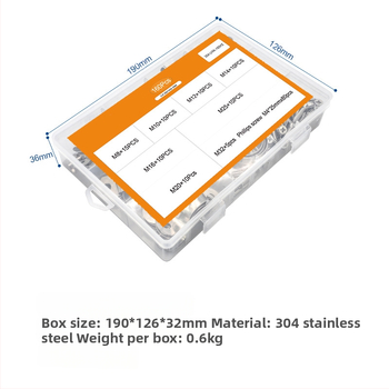 U-oblik čelični klip od 304 nehrđajućeg čelika, za cijevi vode i plina, 160 komada