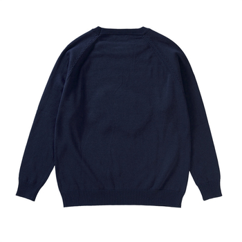 Pleteni pulover - Angora vlakna i pamuk, prugasti uzorak, okrugli izrez, dugi rukavi, retro etnički stil