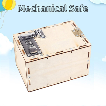 Koka mehāniska parole kārba – izglītojoša spēle 7–14 gadus veciem (Izglītojošās priekšrocības: intelektuālais attīstība; praktiskā apmācība; interaktīva spēle; vecāku un bērnu saskarsme; interešu veicināšana)