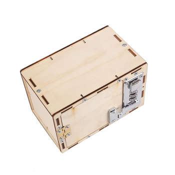 Koka mehāniska parole kārba – izglītojoša spēle 7–14 gadus veciem (Izglītojošās priekšrocības: intelektuālais attīstība; praktiskā apmācība; interaktīva spēle; vecāku un bērnu saskarsme; interešu veicināšana)