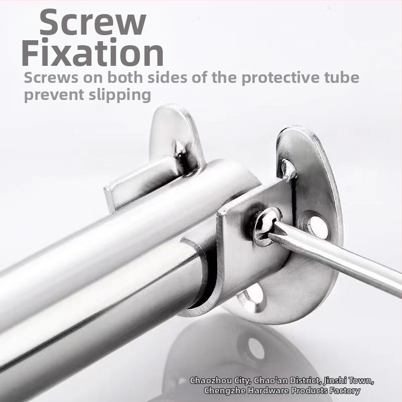 Неръждаема стомана фланцова опора за хоризонтален дрешник – заварен монтаж, устойчивост на корозия и високо налягане, диаметри 19/22/25/32 мм