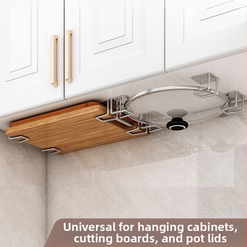 Επιτοίχιο ντουλάπι αποθήκευσης νιπτήρα από ανοξείδωτο χάλυβα, ανθεκτικό στην υγρασία, εγκατάσταση με γάντζο χωρίς τρύπες, 1 επίπεδο, αποθήκευση μπάνιου