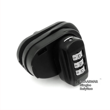 RD-037 Μηχανικό Κλείδωμα Όπλων από Ψευδάργυρη Κράμα, Κωδικός με Τρεις Θέσεις – 180 g, Για Όπλα