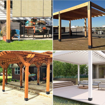 Βραχίονας στήριξης για πέργκολα, Μεταλλικός συνδετικός σκελετός, Μοντέρνο απλό στυλ, Μεταλλικά κατασκευάσματα