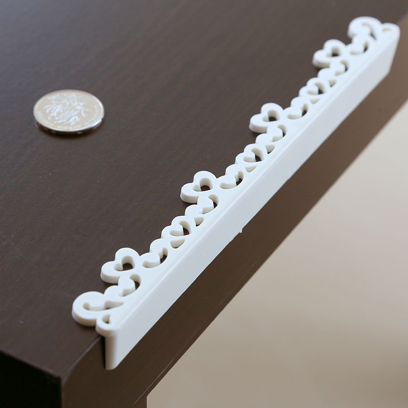 Riborn PVC širdies formos apsauginė juosta nuo susidūrimo, klasikinis kinų stilius, pakuotė 200 vnt