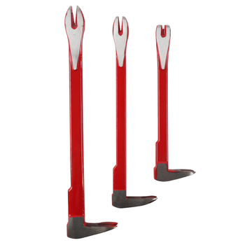 Σετ εργαλείων αφαίρεσης καρφιών, 3 τεμάχια, βαριά και μίνι Cat Claw Crowbars, υλικό CRV