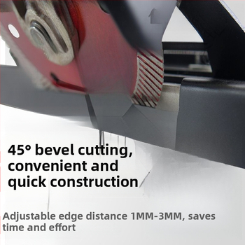 Аксесоар за ъглошлайф за кантване на керамични плочки с водно отстраняване на прах, преносим, регулируем държач