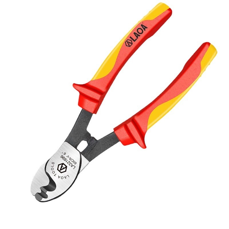 Изолирани клещи за кабели и инструмент за премахване на изолацията, 1000V високо напрежение, модел LA321696, марка Laoa