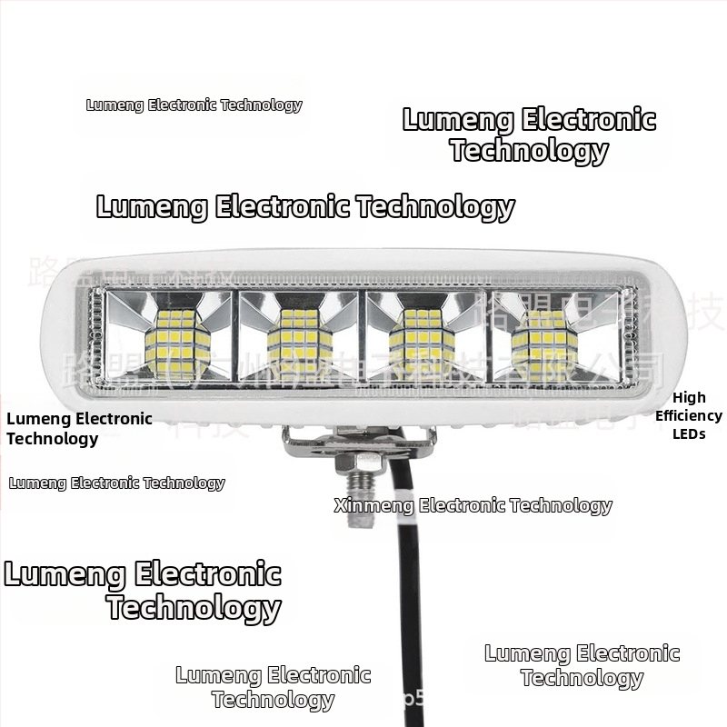 72W LED pracovné svetlo pre auto – hliníkové puzdro, univerzálne strešné svetlo pre terénne vozidlá, 12-60V DC, 6000LM, 6000K