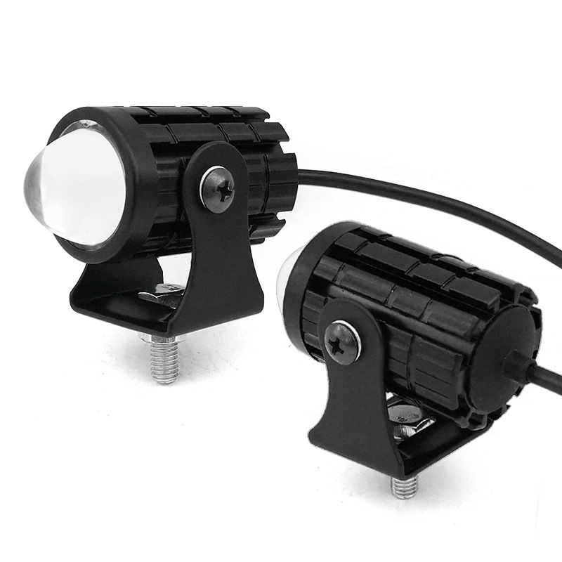 LED prožektors automobiļiem un motocikliem ar divkrāsu gaismu, ūdensizturīgs, 12V-80V, 8000 lm, 12W, SMD