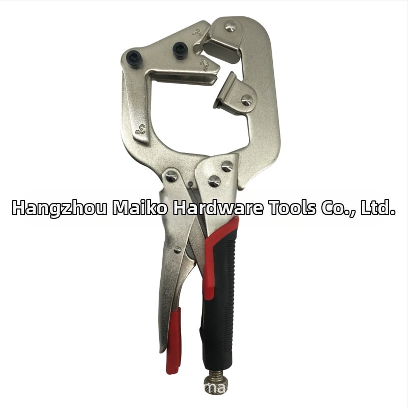 Macwork kliješta za cijevi za zavarivanje – dvostruke čeljusti (okrugle i kvadratne), teški stezni zatvarač za cijevi od čelika, plastike i bakra – višenamjenski alat za zavarivanje