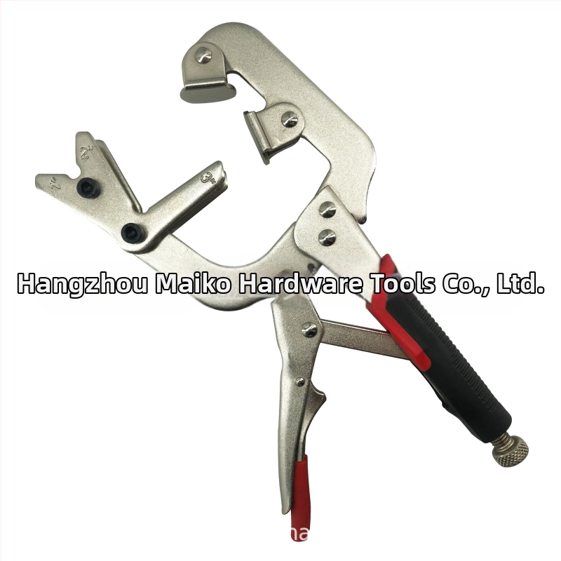 Macwork заваръчен държач за тръби – двойни челюсти (кръгла и квадратна), тежък държач за тръби от стомана, пластмаса и мед – многофункционален заваръчен инструмент