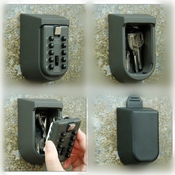 Κλειδοθήκη τοίχου από αλουμινίου κράμα, σφραγισμένη, δημιουργικός σχεδιασμός, για οικία, κήπο, μπαλκόνι