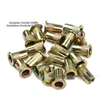 Rivet anya, galvanizált felület, tiszta szénacél, GB867-86 szabvány