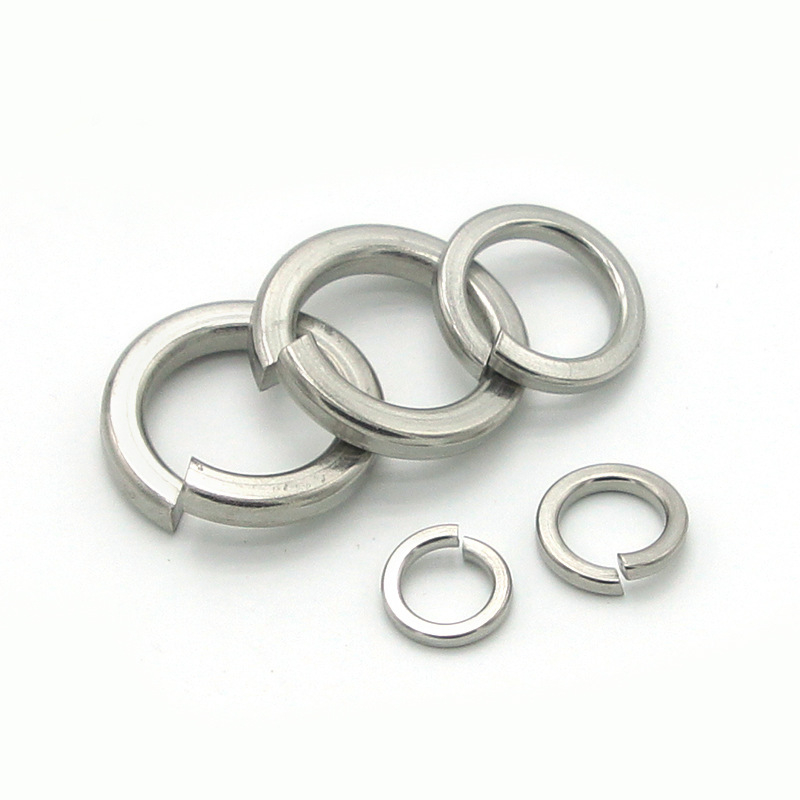 304 неръждаема стомана – Комплект пружинни шайби в кутия, антиразхлабващи, включени винтове, 480/600 бр., GB93 клас А