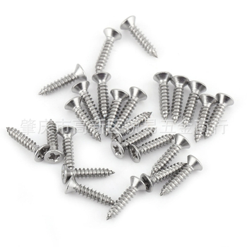 800 броя в кутия: Самонарезни винтове с пан глава, 304 неръждаема стомана, никелирана повърхност, клас 4.8