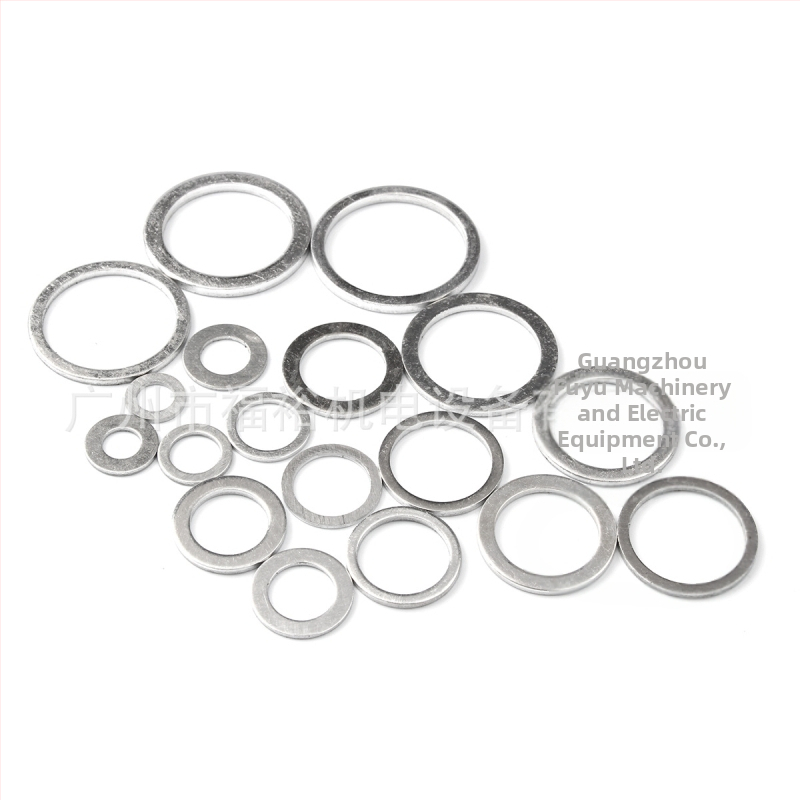 Fuyu алуминиеви уплътнителни шайби, 540 бр. в кутия, устойчиви на високи температури и корозия, материал – алуминиева и алуминиеви сплави