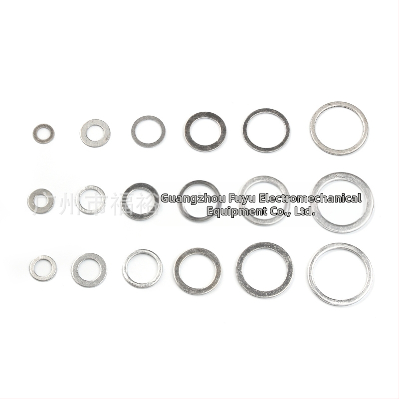 Fuyu алуминиеви уплътнителни шайби, 540 бр. в кутия, устойчиви на високи температури и корозия, материал – алуминиева и алуминиеви сплави