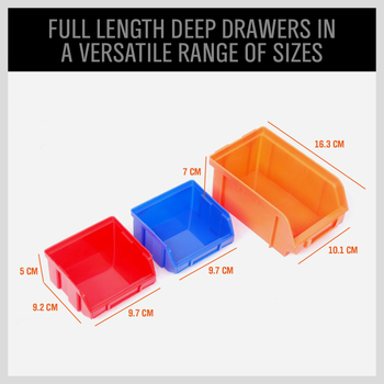 Sieninė įrankių dėžė, 30 dalių rinkinys, modelis 97913, svoris 2,5 kg