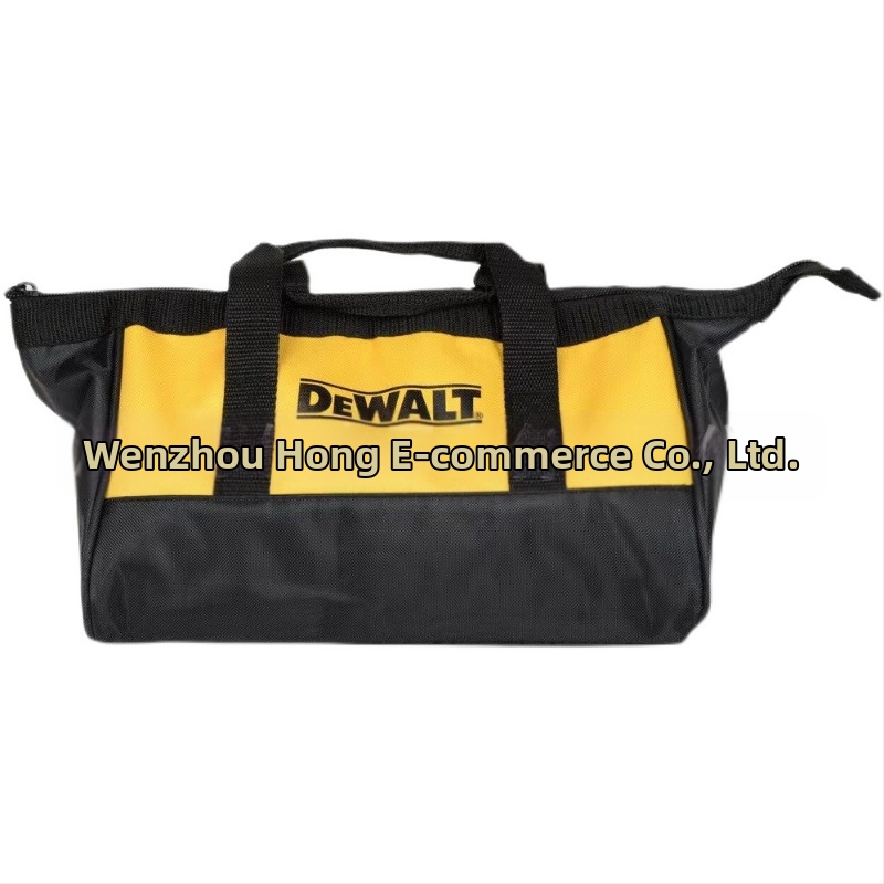 Многофункционален инструментален комплект с електрически ключ и отвертка, метални аксесоари и здрава чанта за съхранение