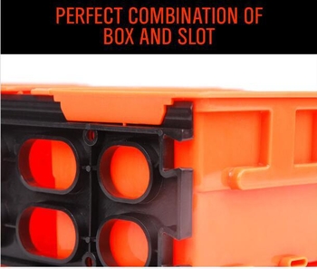 SDY-97902 Πλαστική θήκη αποθήκευσης εξαρτημάτων, με εκτύπωση λογότυπου, δυνατή εξατομίκευση, χωρίς καπάκι