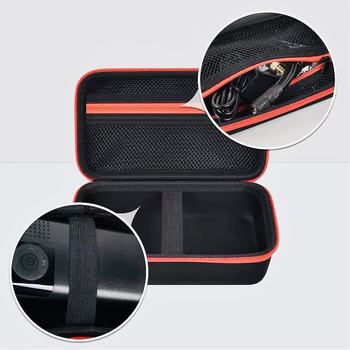 Autóba való EVA légpumpa tároló táska – Oxford anyag + EVA, 1 kg teherbírás, forró préselt EVA és varrás, 3C elektronikus termékek csomagolása