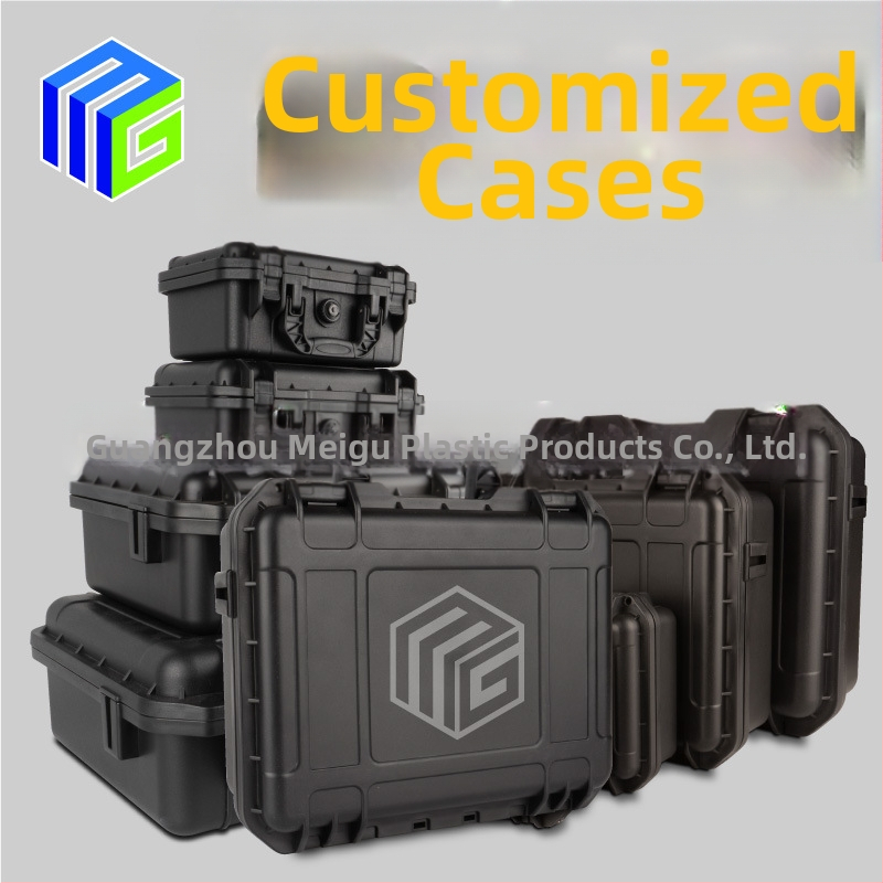 Mg Meigu PP пластмасова кутия за инструменти – удароустойчива, водонепропусклива, защита от падане, носимост 20-120