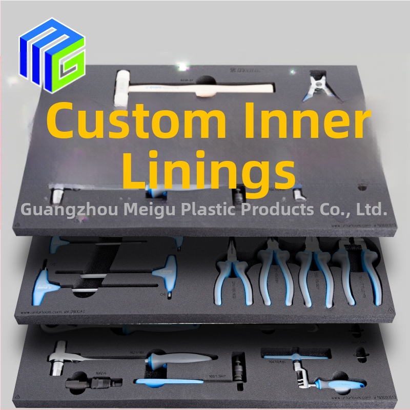 Mg Meigu PP пластмасова кутия за инструменти – удароустойчива, водонепропусклива, защита от падане, носимост 20-120