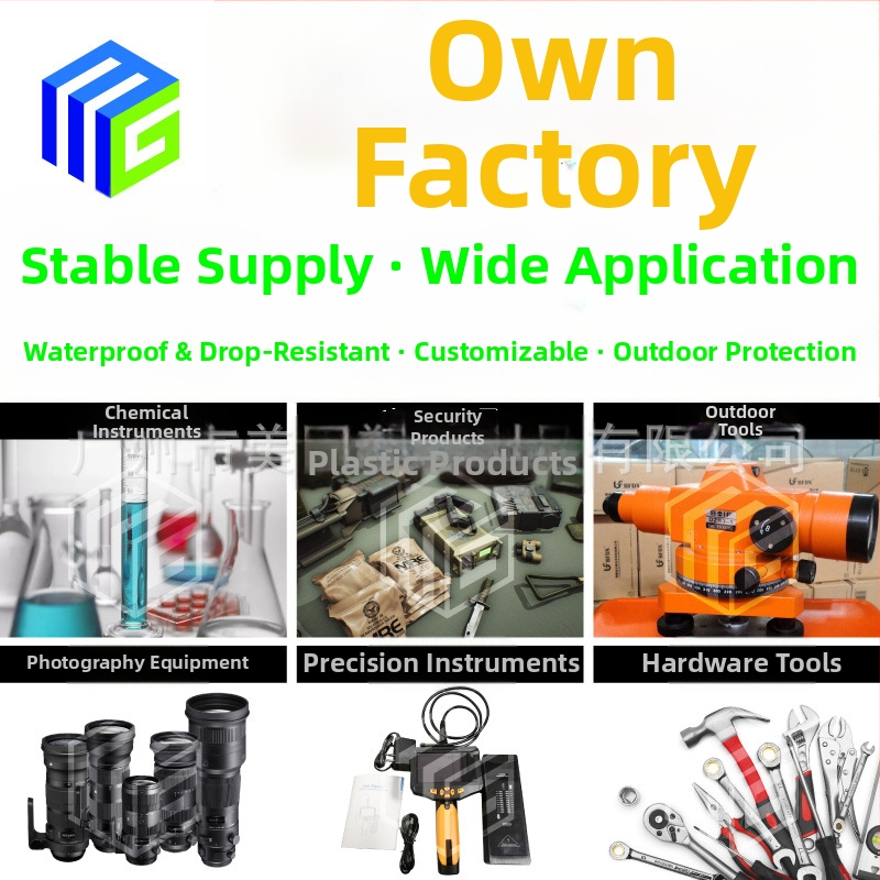 Mg Meigu PP пластмасова кутия за инструменти – удароустойчива, водонепропусклива, защита от падане, носимост 20-120