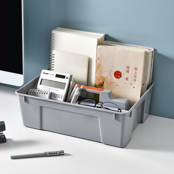 Κουτί αποθήκευσης για εργαλεία καθαρισμού και κουζίνας – φορητό πλαστικό (πολυπροπυλένιο), 5–10 L, αυτόνομη εγκατάσταση, μοντέρνο μινιμαλιστικό στυλ