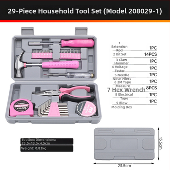 CREST/Ryder 29 τεμάχια πολυλειτουργικό σετ εργαλείων από χάλυβα άνθρακα για οικιακές επισκευές