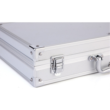 Xinjing Κιβώτιο εργαλείων από κράμα αλουμινίου, φορητό με αλουμινένιο πλαίσιο για αποθήκευση εργαλείων