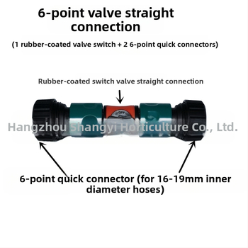 Proširivač za vrtno crijevo: popravak crijeva, ravni prolaz, brzo spajanje (popravak crijeva; ravni prolaz; brzo spajanje)