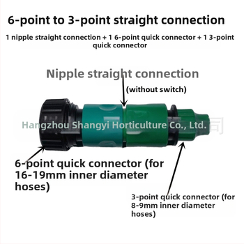 Σύνδεσμος επέκτασης για σωλήνα ποτίσματος: επισκευή σωλήνα, ευθεία διέλευση, γρήγορη σύνδεση (επισκευή σωλήνα; ευθεία διέλευση; γρήγορη σύνδεση)