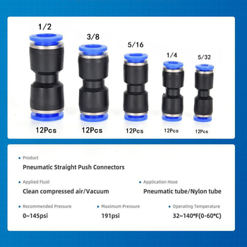 Pneumatinska kutija za spoj cijevi, plastična, Jane Industry