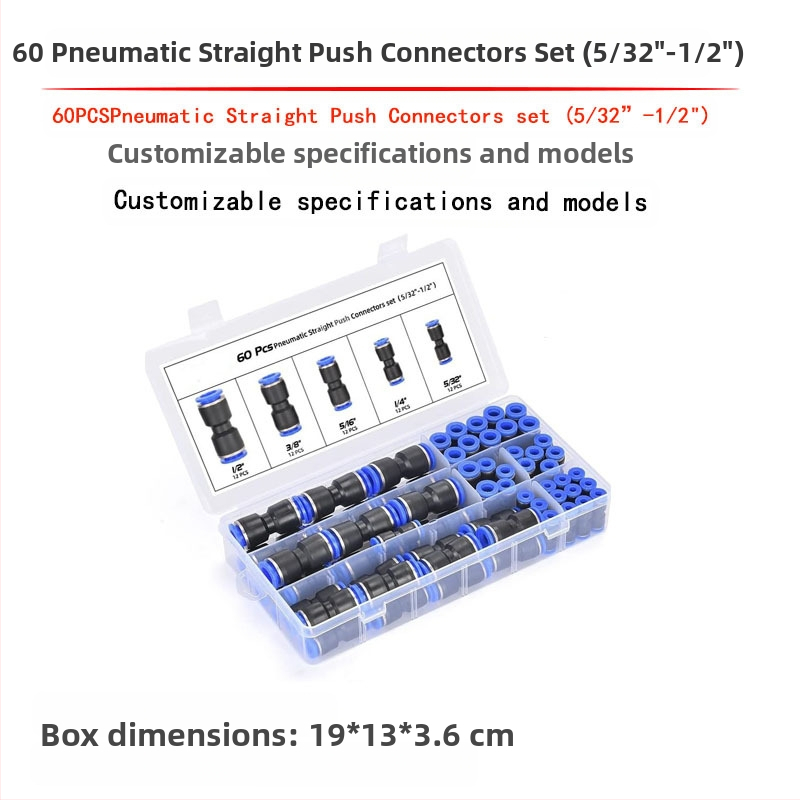 Pneumatinska kutija za spoj cijevi, plastična, Jane Industry