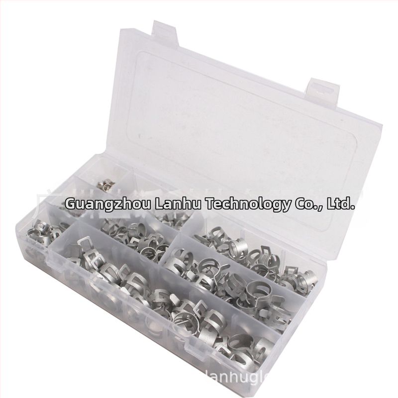 Blue Fox хомут за водопроводни тръби, серия Hoop Throat Hoop, метална лента тип, произход Гуандун