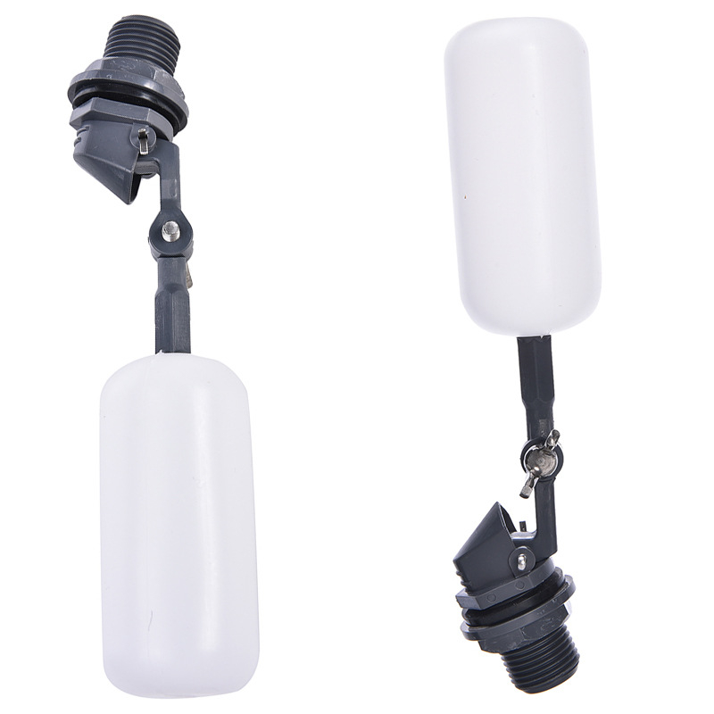 4-pontos csatlakozású mini golyó úszó szelep, műanyag, automata vízellátó szelep párásító tartályhoz