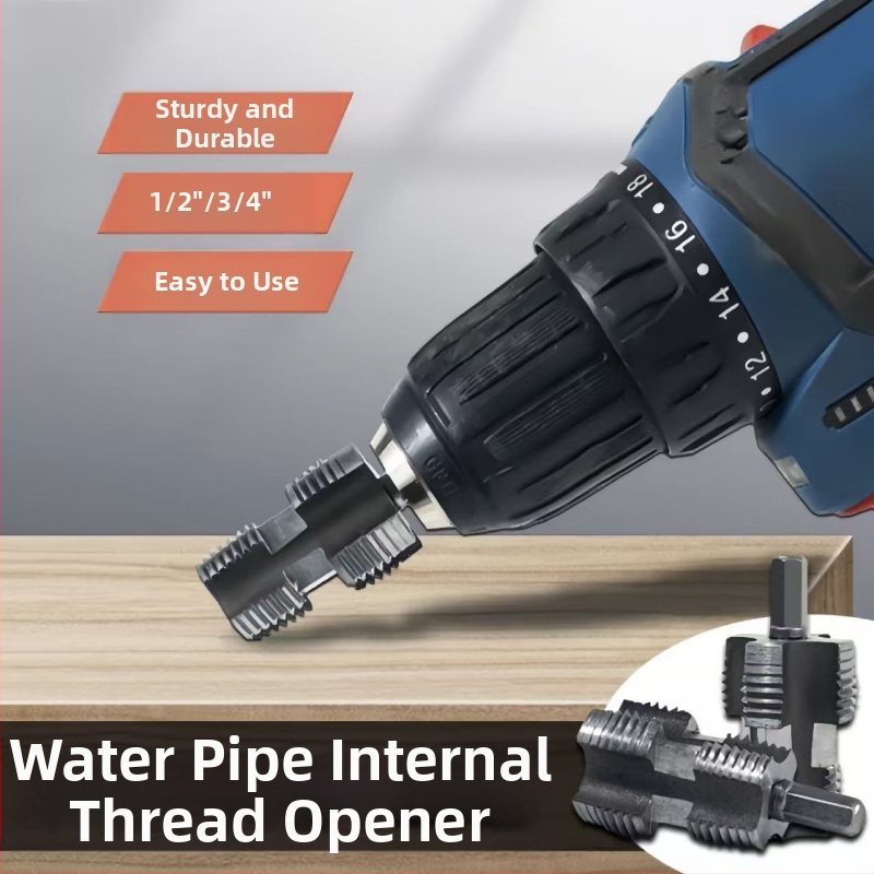 Инструмент за вътрешна резба на PPR водопровод – електрически и ръчен режим за PVC пластмасови тръби