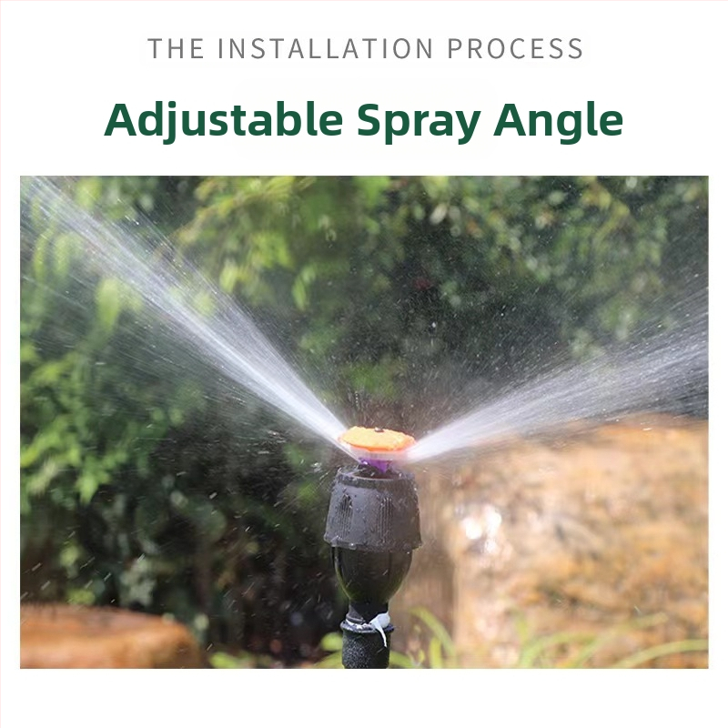 Автоматичен въртящ се пръскалник за поливане, 360°, PP материал, капацитет 550 л, подходящ за домашни градини, овощни градини и ферми