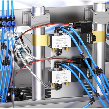 Πνευματικός συνδετήρας άμεσης ώθησης, υλικό μόνωσης: πλαστικό + μέταλλο, κατάλληλος για αεραγωγούς, HM