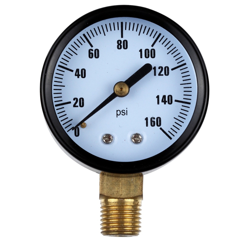 Padangų slėgio matuoklis ir pripūtimo/atleidimo įrenginys