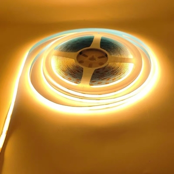 Monochromatinė COB LED juosta, 5V įtampa, 400 LED, 180° spindulio kampas, Sanan Optoelectronics