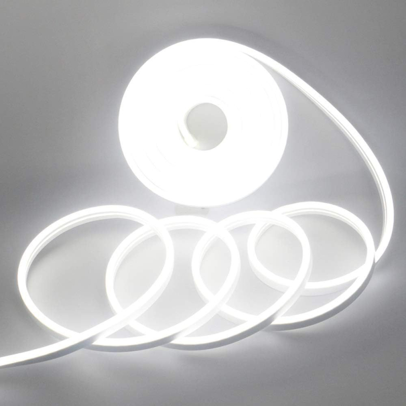 Monokróm 5V neon lámpa érintéses kapcsolóval a fényerő szabályozásához, 120 LED (3528), 180° fénysugár, szekrényekhez