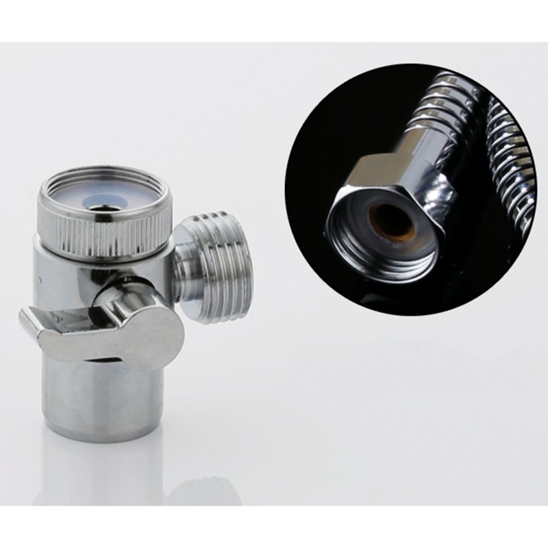 Kran‑diverter ventil, 4‑putni razdjelnik vode, cinkova legura, model 646997, moderan stil