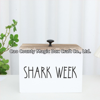 Ξύλινο επιτραπέζιο κουτί αποθήκευσης μπάνιου με καλυμμένα διαμερίσματα – μοντέρνο μινιμαλιστικό στυλ