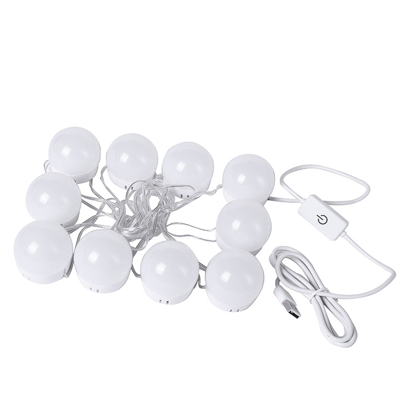 LED осветление за грим огледало за бюро, с докосващ превключвател, модел Q06, напрежение до 36V