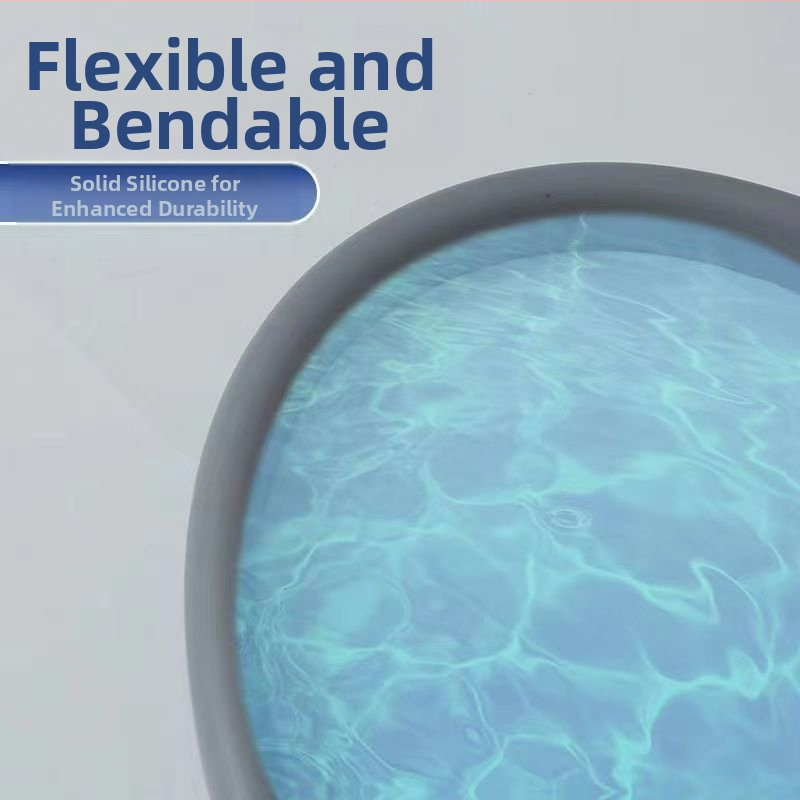 Самозалепващ U-образен воден ограничител за баня, врати и прозорци — естествен каучук, устойчив на високи температури, износоустойчив и корозионно устойчив, водо- и прахоустойчив уплътнител