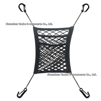 Δίκτυο αποθήκευσης καθίσματος αυτοκινήτου – πολυεστέρας, τοποθέτηση στο μεσαίο κάθισμα, συμβατό με όλα τα οχήματα, αντίσταση στην συμπίεση