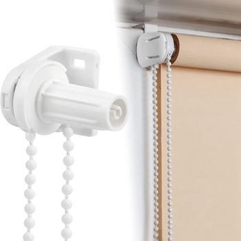 Аксесоари за ролетни щори – комплект 32 броя, пластмасови, съвместими с всички видове завеси (32бр., пластмаса, всички видове завеси)